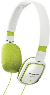 Panasonic Hx-200 Headphones Green Headphone(White)
