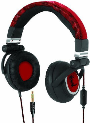 I-Tec T5503 Lethal Audio Digital Stereo Dj Headphone, Large Headphone(Red)