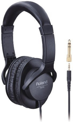 Roland Monitor Headphones Rh-5 Headphone(Black)