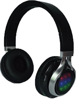

Qfx H-252Bk Stereo Headphones With Disco Lights Headphone(Black)