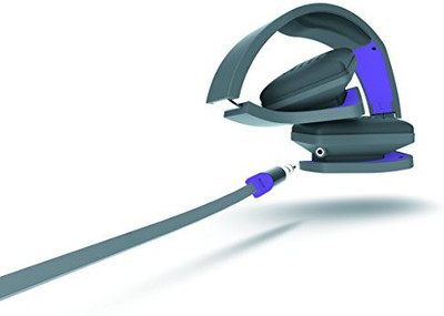 

Sharper Image Shp2500Pu Universal Tangle Free Premium Foldable Headphones With Mic Compatible With All Devices () Headphone(Dark Green)