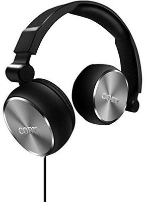 

Coby Cvh-804-Slv Aluminum Foldz Headphones With Built-In Mic Headphone(Black)