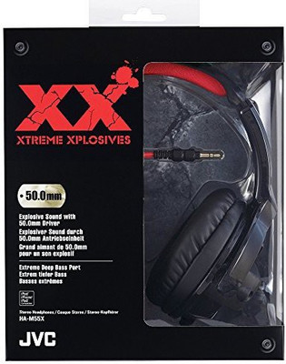 

JVC Ham55X High Quality Xtreme-Xplosvs Headphones Headphone(Black)