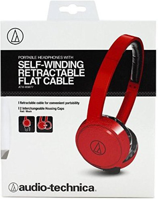 

Audio Technica Portable Headphones Ath-Wm77 Rd Im (Japan Import) Headphone(Red)