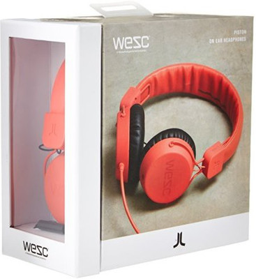 

Wesc Unisex Pitston Street Headphones, Bright Headphone(Orange)