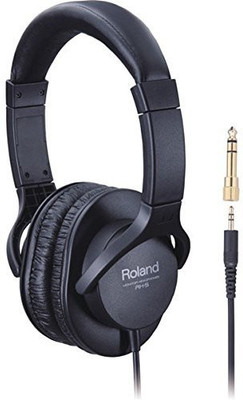 Roland Rh-5 Stereo Headphones Headphone(Black)