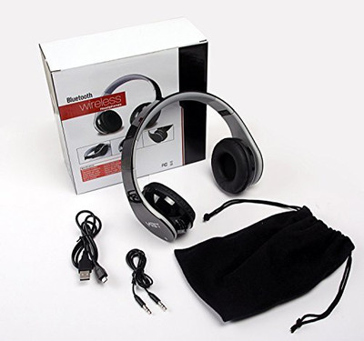 

Beyution New Black Bluetooth Headphone With Nfc Function, Work For Samsung Android Smart Cell Phone; Apple Phone And Almost All Tablet Headphone(Black)