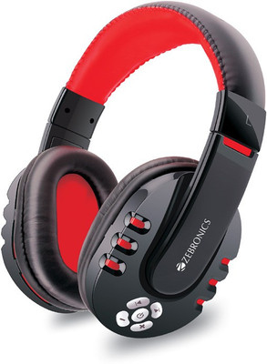 

Zebronics hiplife Bluetooth Headphone(Black, Over the Ear)