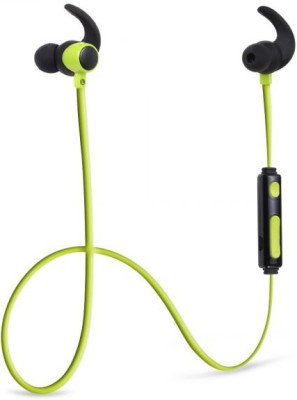 

Audio ERF_STN333 Bluetooth Headphone Wireless bluetooth Headphones(Green, In the Ear)