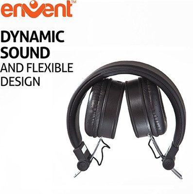 

Envent LiveFun 550 ET-BTH003-BK Headphone(Black, Over the Ear)
