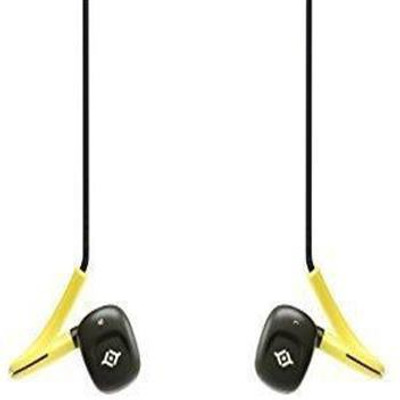 Reconnect BTH/BT-S-MIC Headphone(Yellow, Over the Ear)