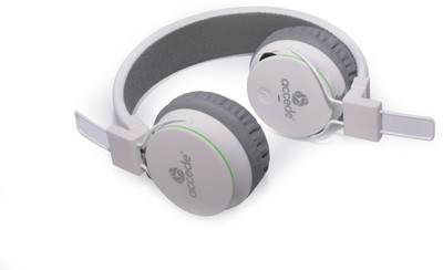 

ACCEDE acc-sh1 Headphone(White, Over the Ear)