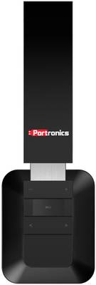 Portronics Muffs XT Wired bluetooth Headphones (Black, Over the Ear) 