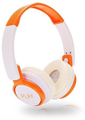 

Ideausa Playphone- Headphone For Kids M915 Headphone(Orange)