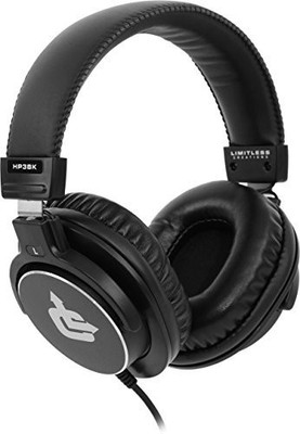 

Limitless Creations Hp3Bk Over-Ear Professional Studio Monitor Headphones Headphone(Black)