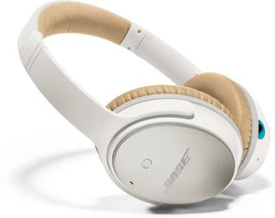 Bose QuietComfort 25 for Apple Devices Wired Headphones (White, Over the Ear) 