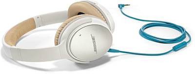 Bose QuietComfort 25 for Apple Devices Wired Headphones (White, Over the Ear) 