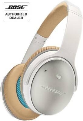 Bose QuietComfort 25 for Apple Devices Wired Headphones (White, Over the Ear) 