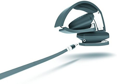

Sharper Image Shp2500Wh Universal Tangle Free Premium Foldable Headphones With Mic Compatible With All Devices () Headphone(Dark Green)