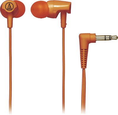 Audio Technica ATH-CLR100 Wired Headphone(Orange, In the Ear)