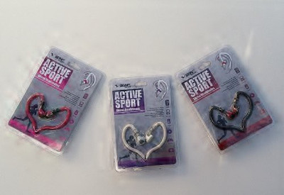 

Vibe Sound Active Sport Stereo Headphones Over The Ear Hook Headphone(Multicolor)