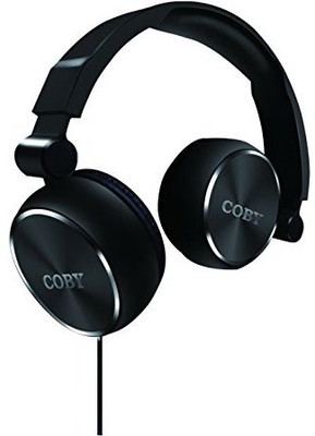 

Coby Cvh-804-Blk Aluminum Foldz Headphones With Built-In Mic Headphone(Black)