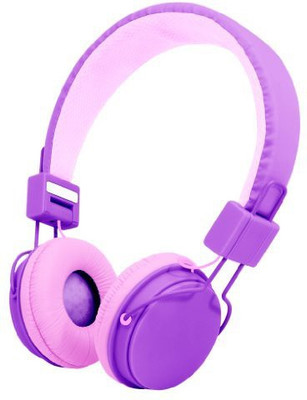 

Audiology Au-350-Pur Over-Ear Stereo Headphones For Mp3 Player, Ipods And Iphones () Headphone(Purple)