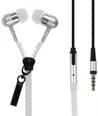 

MDI ZW Zipper Headphone(White, In the Ear)