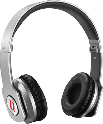 

Noontec ZORO Silver Headphone(Silver, Over the Ear)