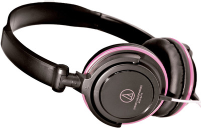 Audio technica pink headphones sales