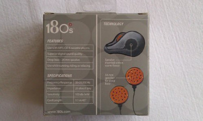 

180S Stereo Headphones To Be Used With Ear Warmers Headphone(Orange)