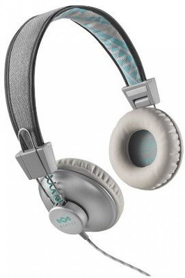 

House of Marley Jammin' Positive Vibration On-Ear Headphones (Mist) Em-Jh013-Sm Headphone(Grey)