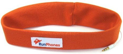

Runphones Headphones For Runners (Rs1Ol) Summer Extra Large Headphone(Orange)