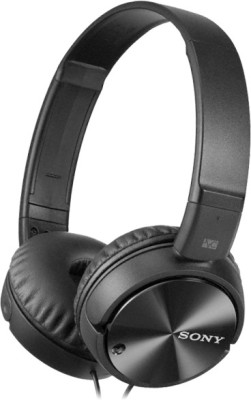 Sony MDR-ZX110NC Wired Headphone(Black, On the Ear) 1