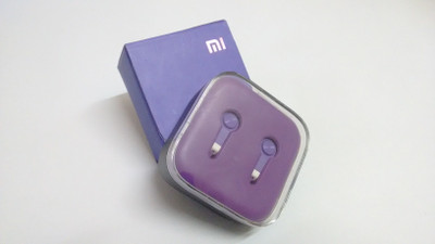 

Wizo Earphone for MI, Apple, Samsung, HTC Universal handsfree Headphone(Purple, In the Ear)
