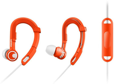 

Philips 3305 Headphone(Orange, In the Ear)