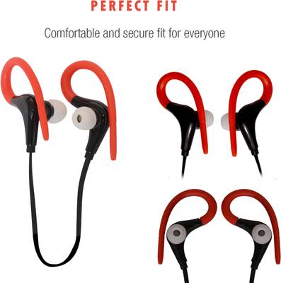 JOOMBOX SPORTZ-RED Earphones Wireless bluetooth Headphones
