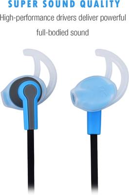 JOOMBOX PLAY-BLUE Earphones Wireless bluetooth Headphones