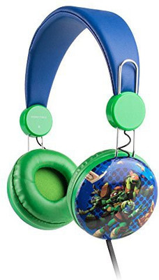 

Sakar Over The Ear Kids Safe Headphones (Teenage Ninja Turtles) Headphone(Blue)