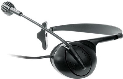 

Audio Technica Atr-5200 Monophone/Dynamic Boom Microphone Combination Headset Headphone(Black)