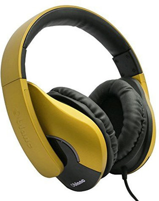 

Oblanc Og-Aud63070 Shell200 Stereo Headphones With In-Line Microphone Headphone(Black)
