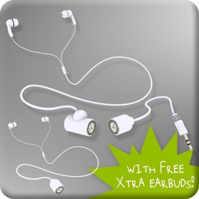 

Skunk Juice Fg Earbuds Headphone(White)
