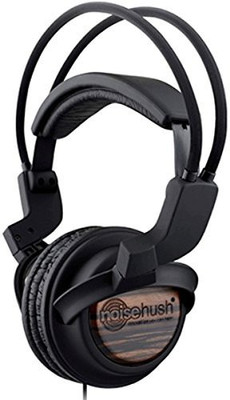 

Noisehush Nx22R 3.5Mm Hd Stereo Headphones With In-Line Mic - Wood Original Oem Nx22R-12447 - Wi Headsets - Retail Headphone(Black)