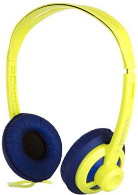 

Polaroid Php11Lmbl Super Light Weight Neon Headphones, Tangle-Proof, Compatible With All Devices, Lime Blue Headphone(Yellow)
