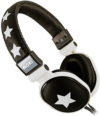 

Moki International Moki Acchppoc Rockstar Soft Cushion Headphones Headphone(White)