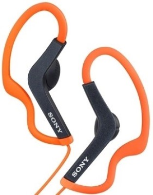 Sony MDR-AS200 Wired Headphones Headphone(Orange, In the Ear) 1