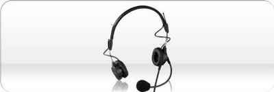

Boschmunication Telex Ph44R - Lightweight Dual-Sided Headset For Rts 4-Pin Male Connector Headphone(Black)