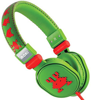 

Moki International Moki Acchppof Martian Soft Cushion Headphones Headphone(Green)