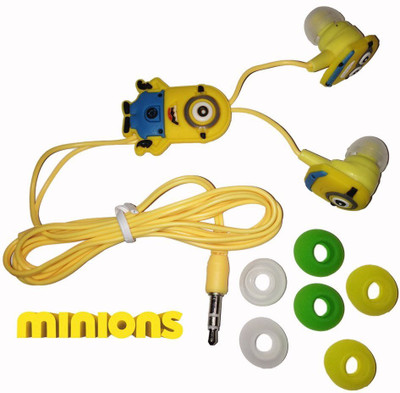 

Despicable Me Minion E01 Headphone(Multicolor, In the Ear)