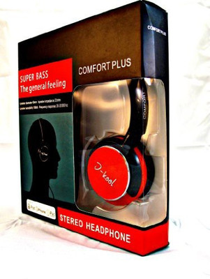 

I-Kool Comfort Plus - Original Series The Most Comfort That Can Possibly Go Through Your Ears (Ruby ) Headphone(Red)